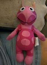 Brinquedo de pelúcia Backyardigans UNIQUA 10” Nanco rosa 2007 comprar usado  Enviando para Brazil