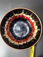 Enamel copper bowl for sale  NEWCASTLE UPON TYNE