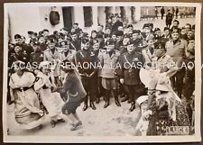 Fotografia mussolini gorizia usato  Italia