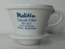 Selten melitta filter gebraucht kaufen  Chemnitz
