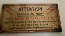 plaque emaillee autocar d'occasion plaque emaillee autocar d'occasion Panissières