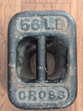 Vintage 56lb cast for sale  KENILWORTH