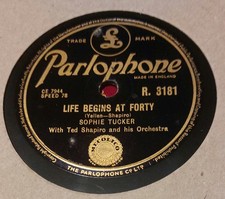 Sophie tucker parlophone gebraucht kaufen  Odernheim