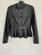 Zara kunstlederjacke lederopti gebraucht kaufen  Singen (Hohentwiel)