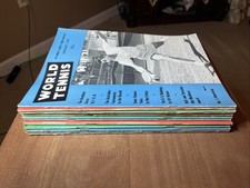 1961 Complete Run WORLD TENNIS Magazine 12 Issues Jan-Dec  comprar usado  Enviando para Brazil