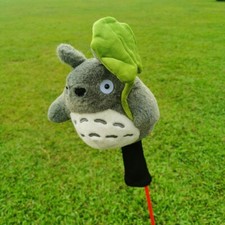 Taco de golfe driver fairway capa de cabeça de madeira fofa gato animal de estimação Totoro folha guarda-chuva comprar usado  Enviando para Brazil
