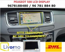 PEUGEOT 508 LCD DISPLAY VER. 9678188480 Bildschirm ERSATZ TEIL NEU comprar usado  Enviando para Brazil
