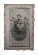 Antico santino gesù usato  Roma