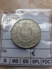 Moneta lire stemma usato  Pescia