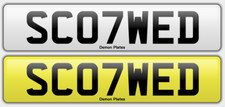 Sco7wed personalised registrat for sale  DUNBAR