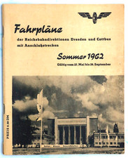 Deutsche reichsbahn fahrpläne gebraucht kaufen  Mittweida