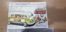 Usado, FOLHETO DE VENDAS GENUÍNO MUITO ANTIGO VOLKSWAGEN MICROBUS & DE LUXE MICRO BUS comprar usado  Enviando para Brazil