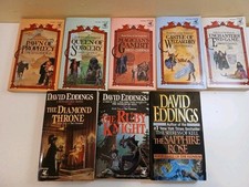 Belgariad &Elenium PB Book Lot Complete David Eddings DEL REY Fantasy -Shel1 comprar usado  Enviando para Brazil