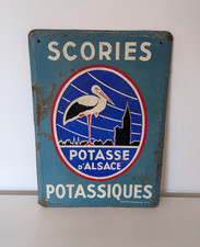 Ancienne tôle potasse d'occasion  Pont-sur-Sambre