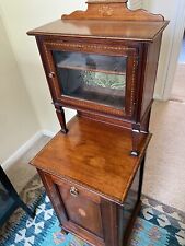 mahogany edwardian bedside cabinets for sale  LONDON