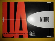 Nitro werberatschlag 1968 gebraucht kaufen Nitro werberatschlag 1968 gebraucht kaufen  Hamburg
