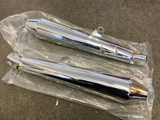 Genuine pair chrome for sale  ABERGELE