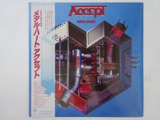 Accept Metal Heart Portrait 28 3P-596 Japan shrink VINYL LP OBI, usado comprar usado  Enviando para Brazil