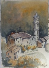 Aquarelle originale signée d'occasion  Moissac