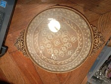 Ancien plateau verre d'occasion  Agen
