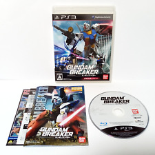 Gundam Breaker PS3 PlayStation 3 autêntico importado do Japão na caixa completo comprar usado  Enviando para Brazil