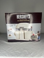 Máquina de sorvete dupla dose única HERSHEY'S. Faz 2 canecas personalizadas! comprar usado  Enviando para Brazil