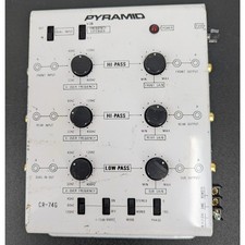 Amplificador estéreo Pyramid CR-74G rede cruzada eletrônica entrada dupla 12dB Boost para carro comprar usado  Enviando para Brazil
