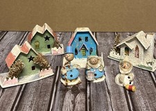 Vintage putz cardboard for sale  Upper Darby