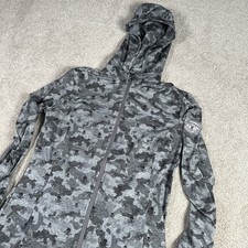 Usado, Moletom com capuz G/Fore G4 Icon preto camuflado golfe zíper completo feminino S pickleball caveira de golfe novo comprar usado  Enviando para Brazil