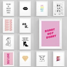 Fashion prints framed for sale  LONDON