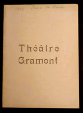 Programme théâtre gramont d'occasion  Bon-Encontre