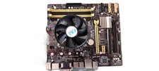 Usado, ASUS B85M Motherboard, 1150 Sockel, DDR3 + Intel i3 Processor + Processor Fan comprar usado  Enviando para Brazil