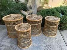 Vintage wicker rattan for sale  Vista