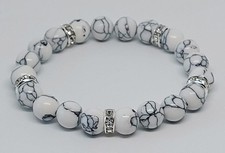 Naturstein perlen armband gebraucht kaufen  Bochum
