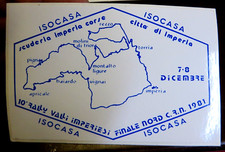 Adesivo scuderia imperia usato  Albenga
