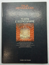 Teatri scenografie italia usato  Bologna
