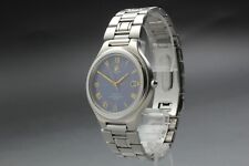 【Quase em perfeito estado 】 Citizen Attesa Eco-Drive A114-H08282 relógio QZ masculino azul titânio comprar usado  Enviando para Brazil