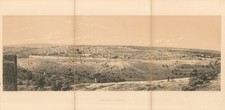 1864 Pierotti 'Panorama de Jerusalém, visto do Monte das Oliveiras' Terra Santa comprar usado  Enviando para Brazil
