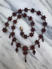 Granat antik collier gebraucht kaufen  Berlin