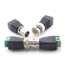 Conector BNC macho fêmea plugue cabo de alimentação para adaptador de câmera balun de vídeo comprar usado  Enviando para Brazil