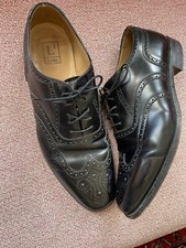 Loake men black for sale  LONDON