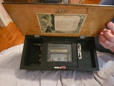 Cilindro suíço antigo da década de 1880 6 músicas arejas caixa de música VÍDEO toca funciona comprar usado  Enviando para Brazil