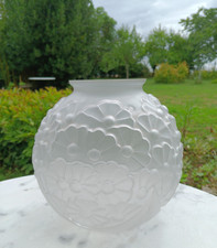 Vase boule verre d'occasion  Châteaudun