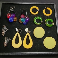 vintage earrings 6 pairs for sale  Sleepy Eye