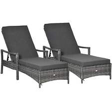 Rattan sun loungers for sale  LONDON