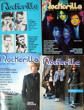 Rockerilla rivista rock usato  Schivenoglia