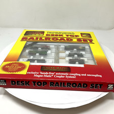 Micro-Trains Line SANTA FE Desktop Railroad Kit Conjunto S Escala Z Magne-matic 1998, usado comprar usado  Enviando para Brazil