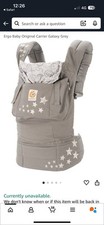 Ergo baby carrier for sale  TADWORTH