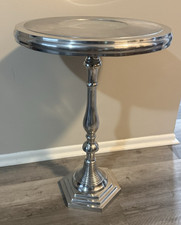 Silver round metal for sale  Valparaiso