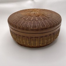 Vintage rattan woven for sale  Walpole
